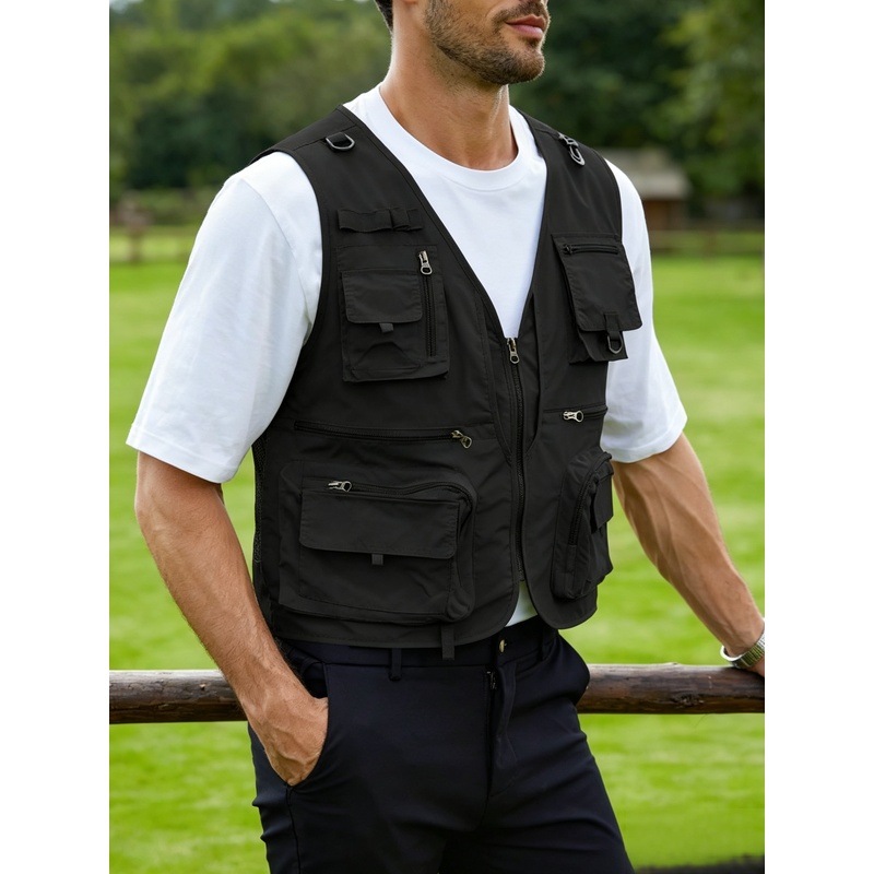 Photography Vest - Men's Outdoor Vest New Multifunctional Workwear