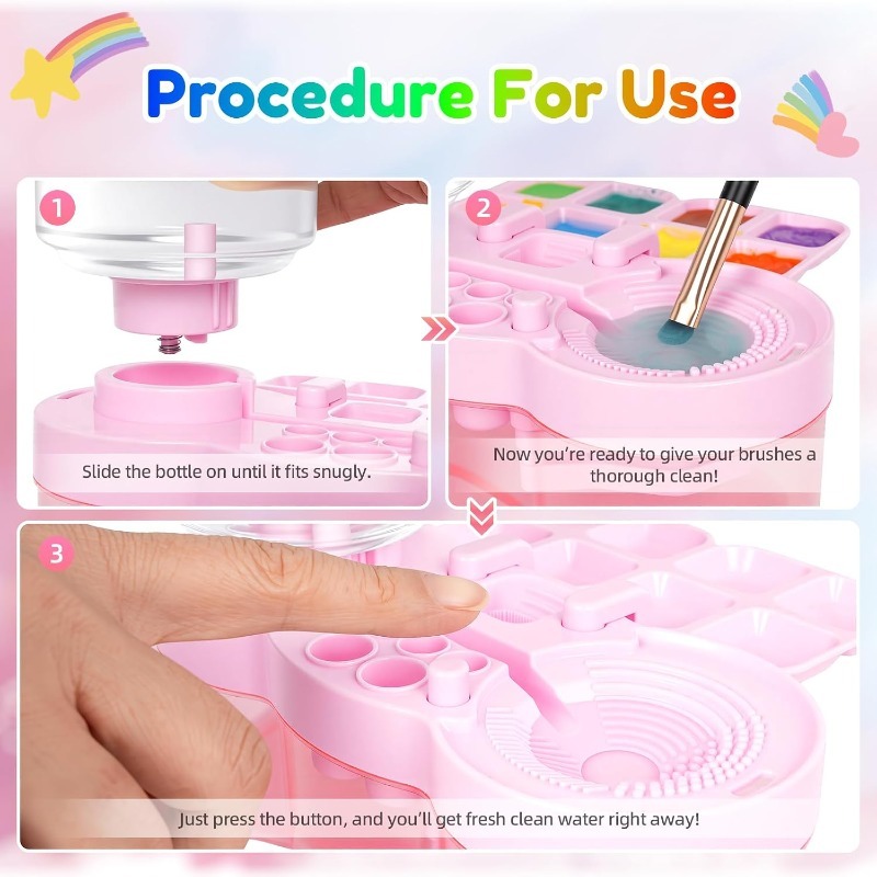 Paint Brush Cleaner Tool - Bru - Photography Techniques ulasan dan harga