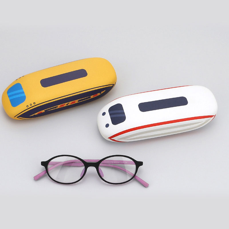 Cartoon Train Glasses Case Cre - Lens Case Pouch ulasan dan harga