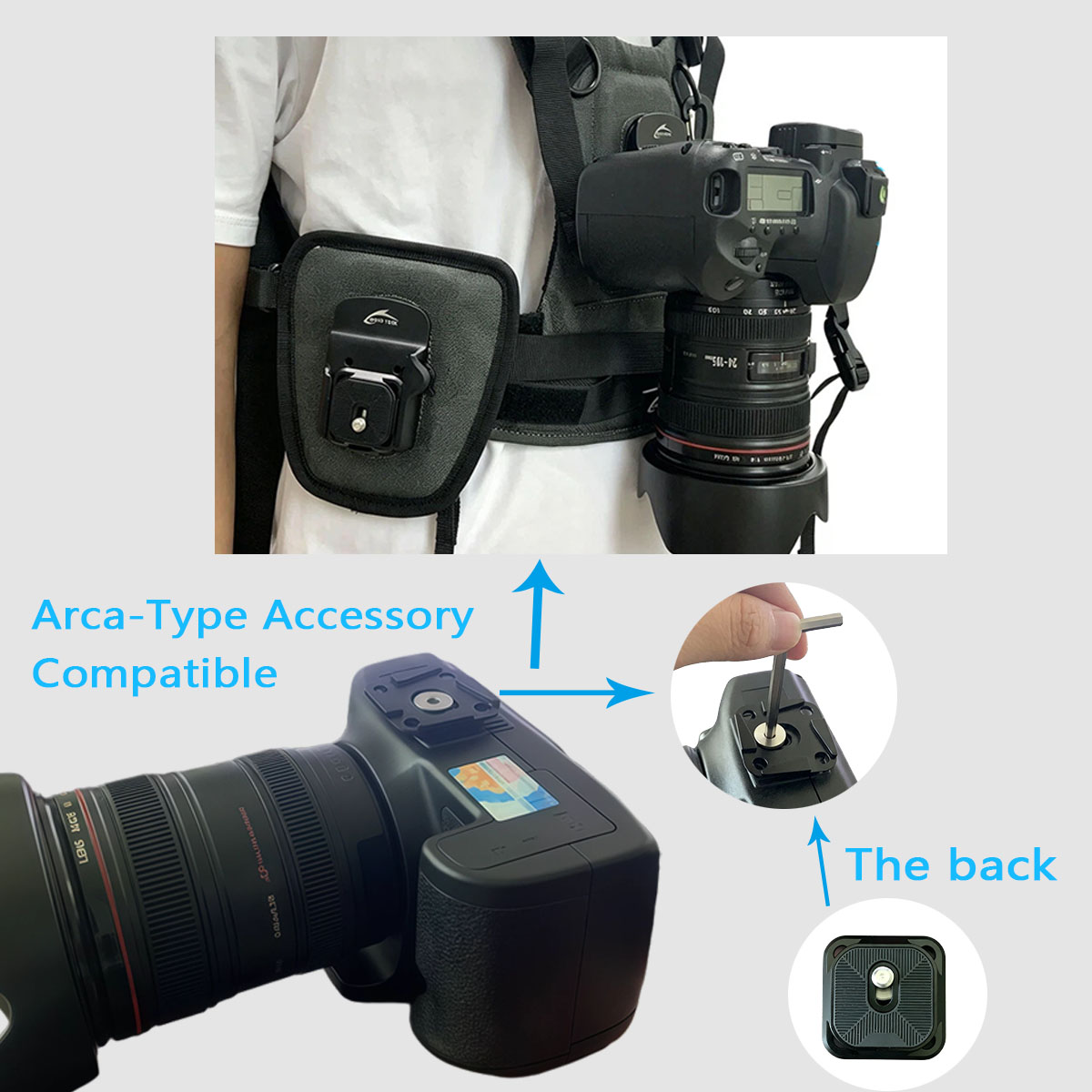 Aero Tack G3 Wanderer Dual‑Cam - Photography Vest ulasan dan harga