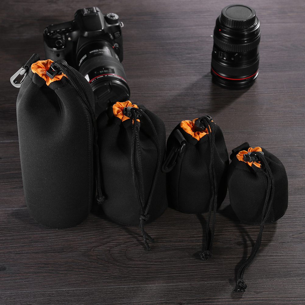 Waterproof Soft Neoprene Camer - Lens Case Pouch ulasan dan harga