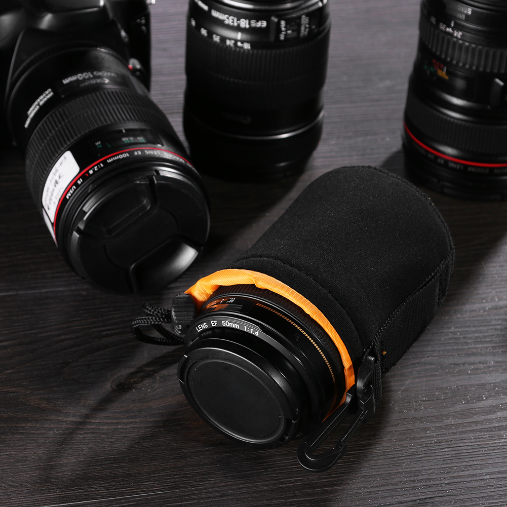 Waterproof Soft Neoprene Camer - Lens Case Pouch ulasan dan harga
