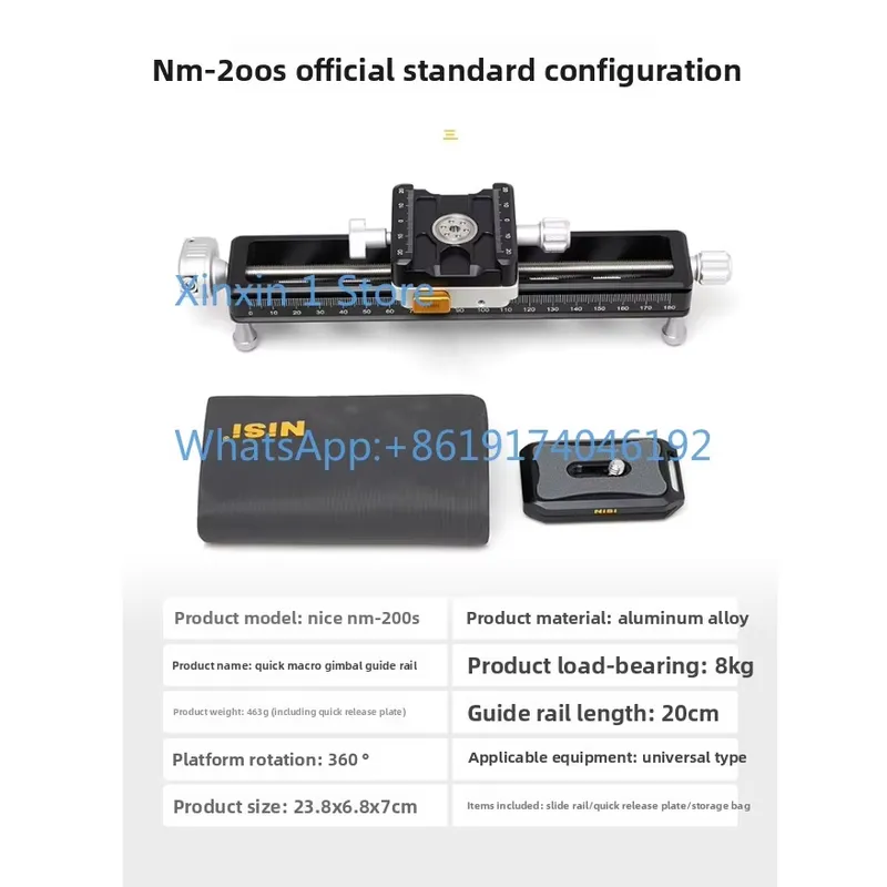 NISI NM-200S Macro Focusing Ra - Photography Close Up ulasan dan harga