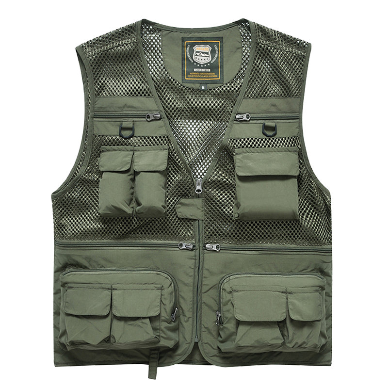 New outdoor multi pocket vest  - Photography Vest ulasan dan harga