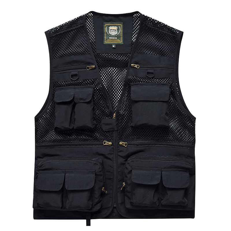 New outdoor multi pocket vest  - Photography Vest ulasan dan harga