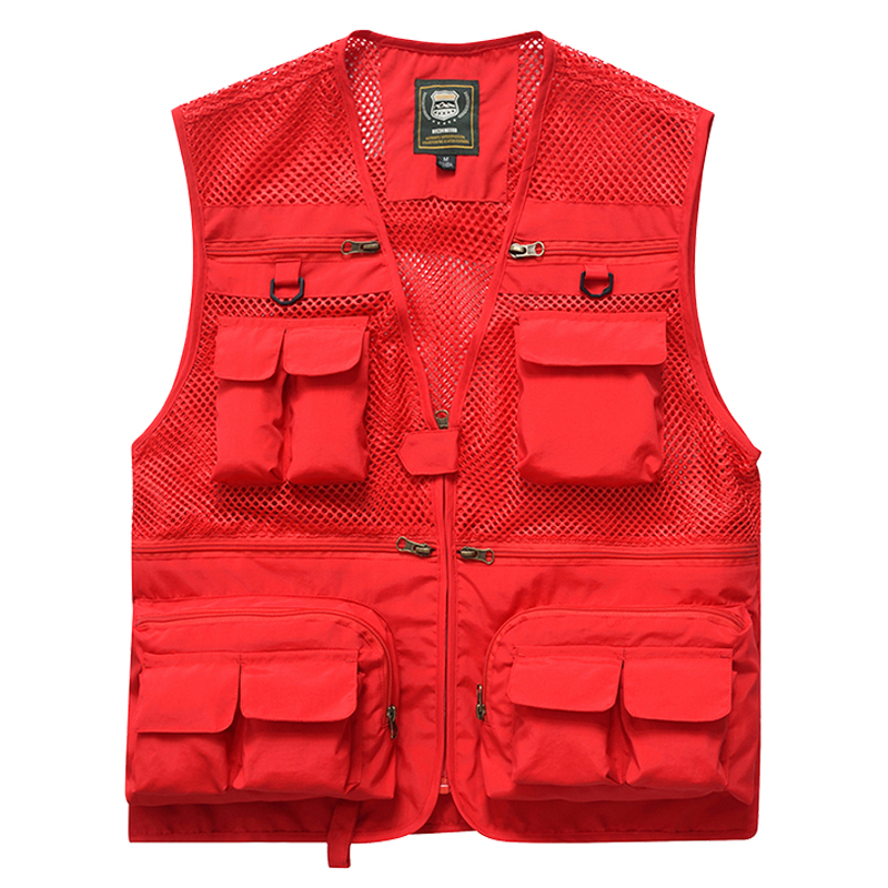 New outdoor multi pocket vest  - Photography Vest ulasan dan harga