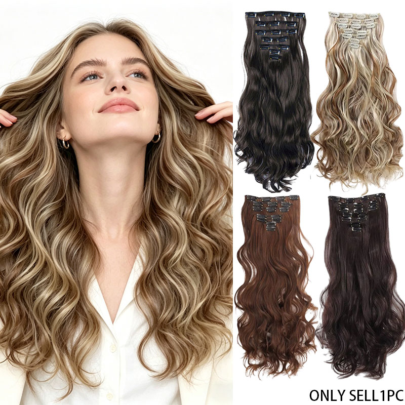 20inch Long Wavy Hair Extensio - Photography Date ulasan dan harga