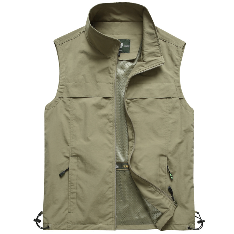 Men Outdoor Mesh Thin Waistcoa - Photography Vest ulasan dan harga