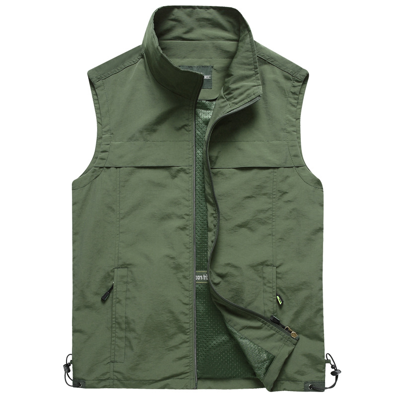 Men Outdoor Mesh Thin Waistcoa - Photography Vest ulasan dan harga