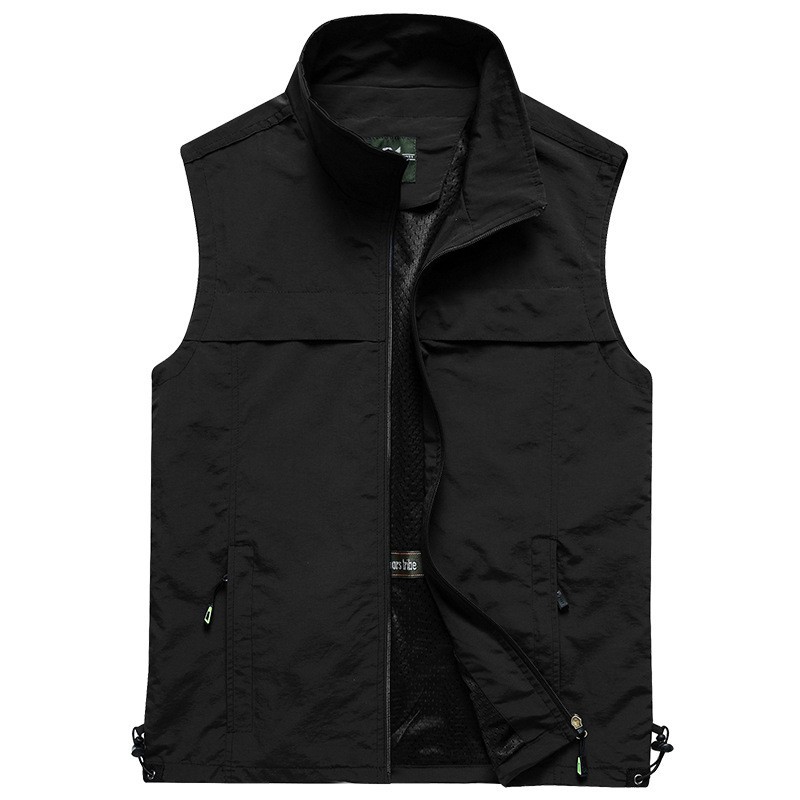 Men Outdoor Mesh Thin Waistcoa - Photography Vest ulasan dan harga