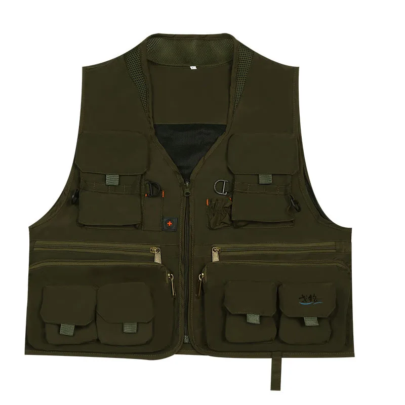 Spring Autumn Men Outdoor Quic - Photography Vest ulasan dan harga