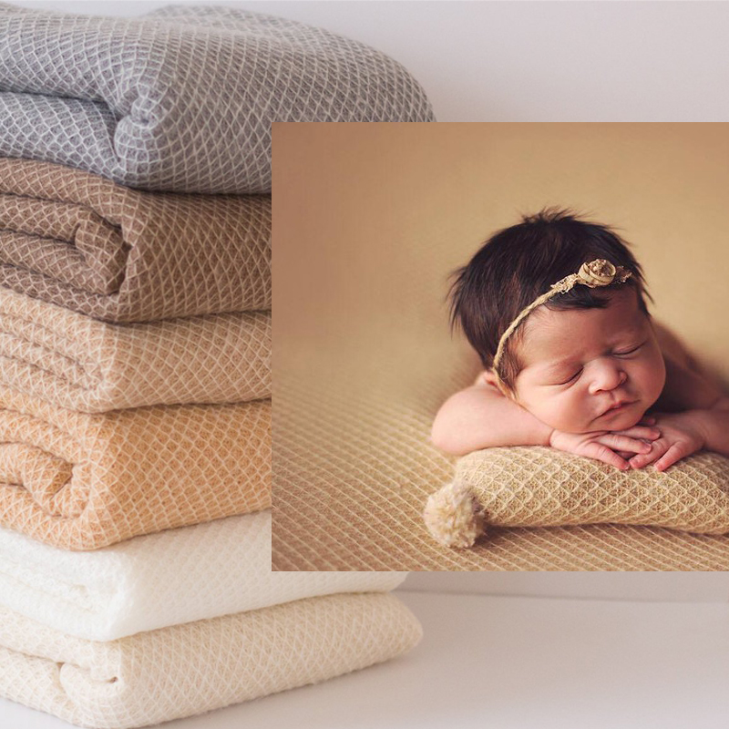 40*160 cm Stretch Lattice Soft - Photography Newborn ulasan dan harga