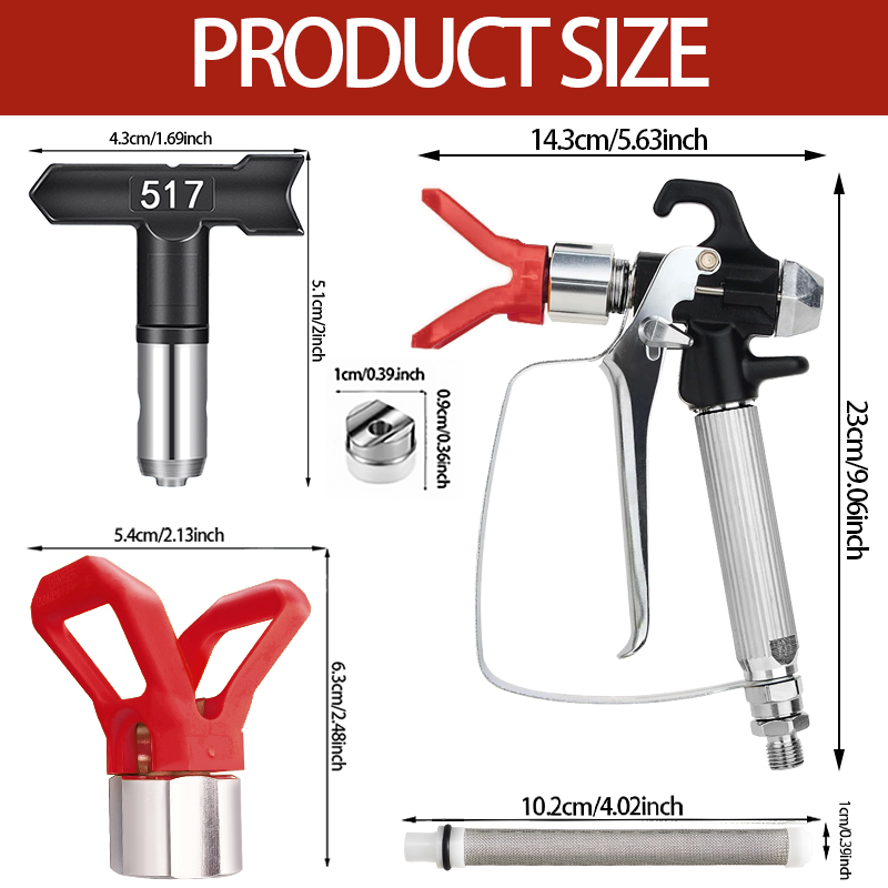 10Pcs Airless Paint Sprayer Gu - Photography Techniques ulasan dan harga