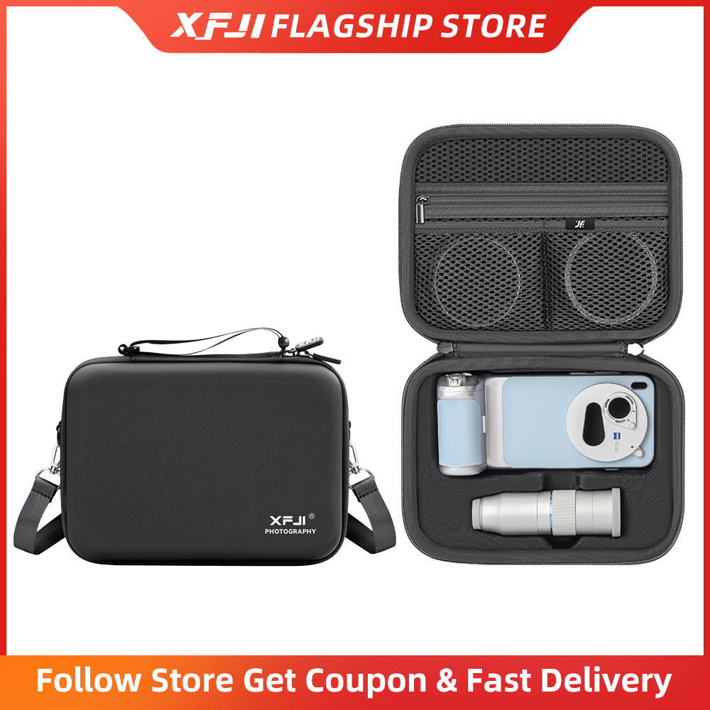 XFJI Carrying Case PU Leather  - Photography Kit Vivo X300 ulasan dan harga
