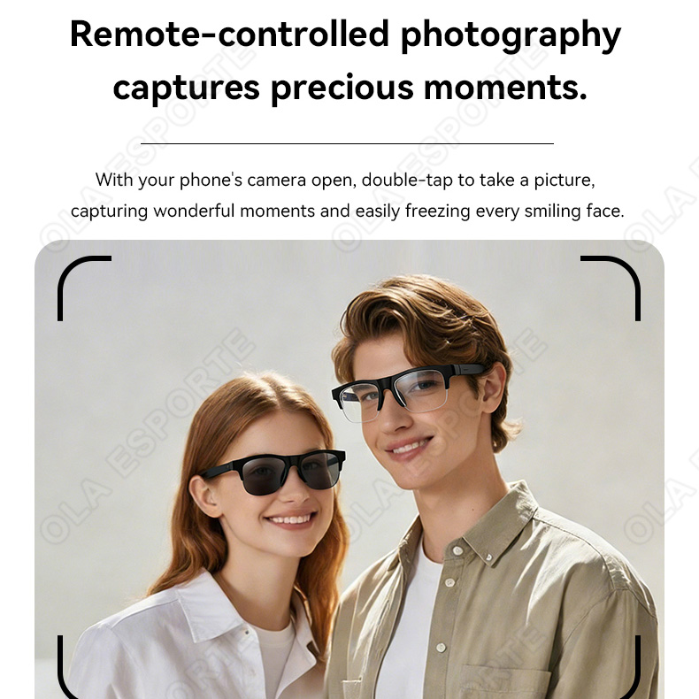 NEW Smart Glasses V5.3 Bluetoo - Photography Unit ulasan dan harga