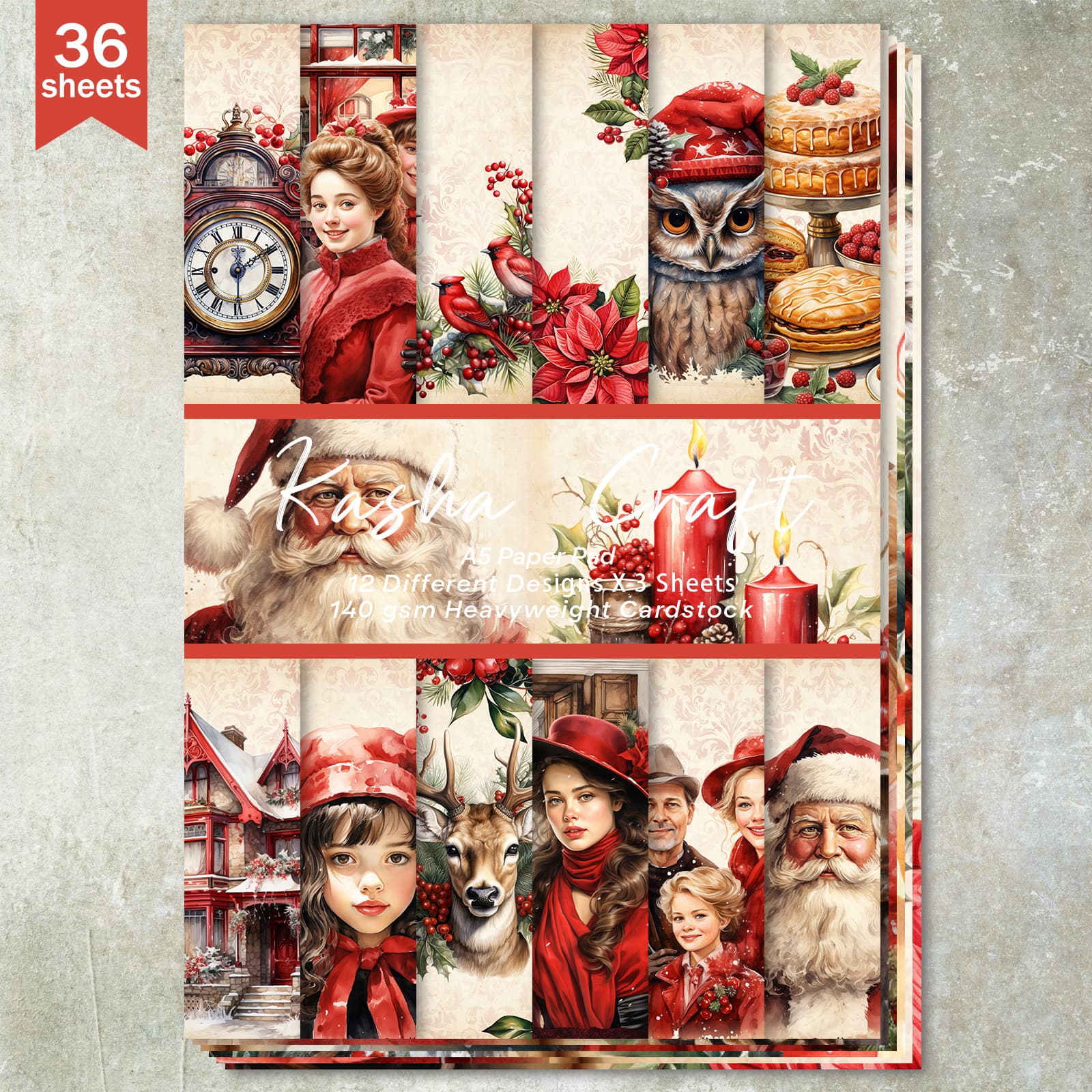 36 Sheets A5 (Festive Christma - Photography Magazine ulasan dan harga