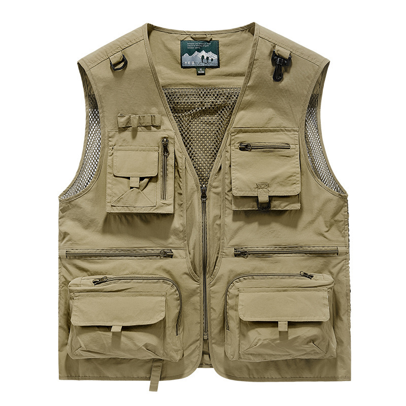 Men Breathable Mesh Quick-Dry  - Photography Vest ulasan dan harga