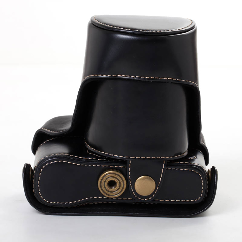 PU Leather Camera Bag Case Len - Lens Case Pouch ulasan dan harga