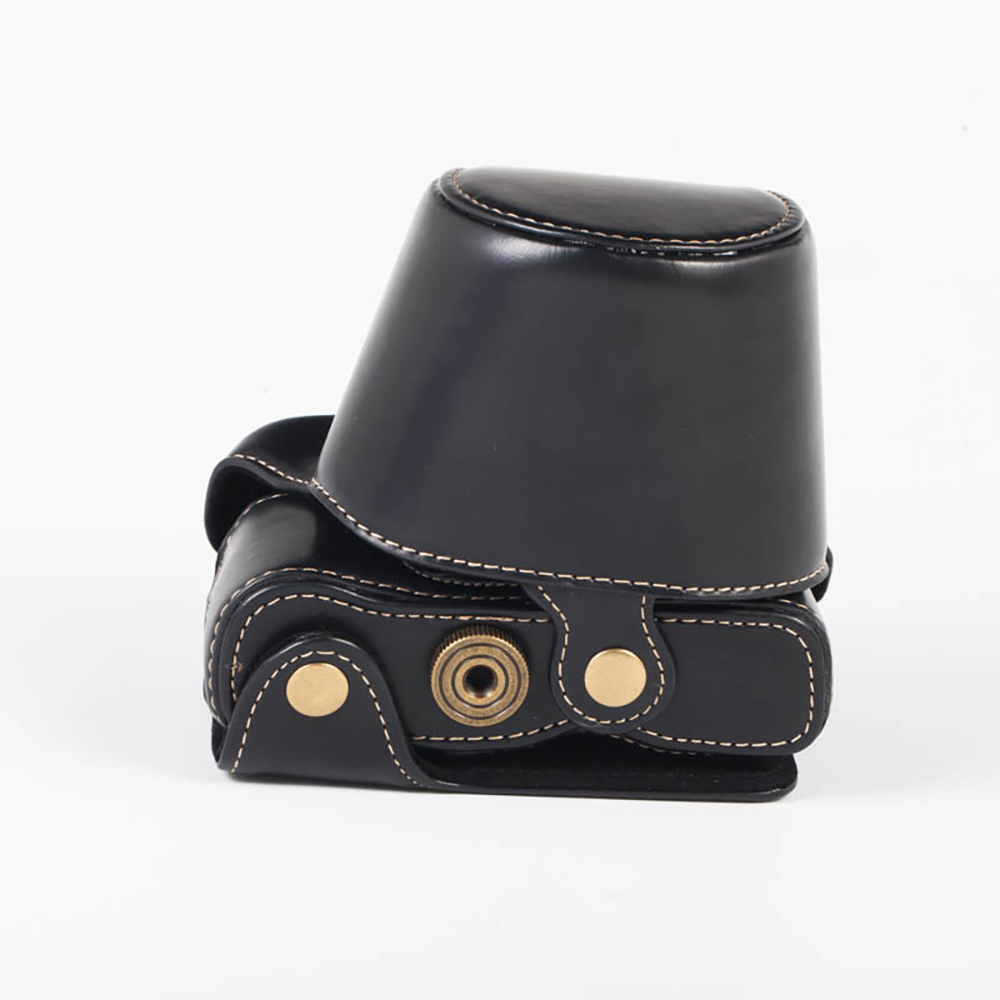 PU Leather Camera Bag Case Len - Lens Case Pouch ulasan dan harga