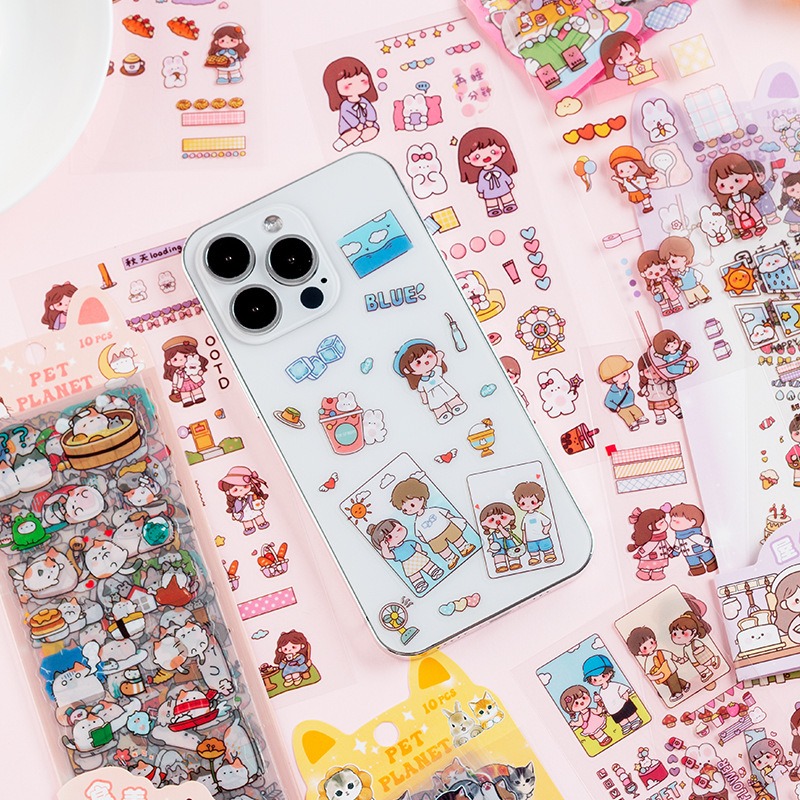 10pcs/pack Cartoon Animals Sti - Photography Magazine ulasan dan harga