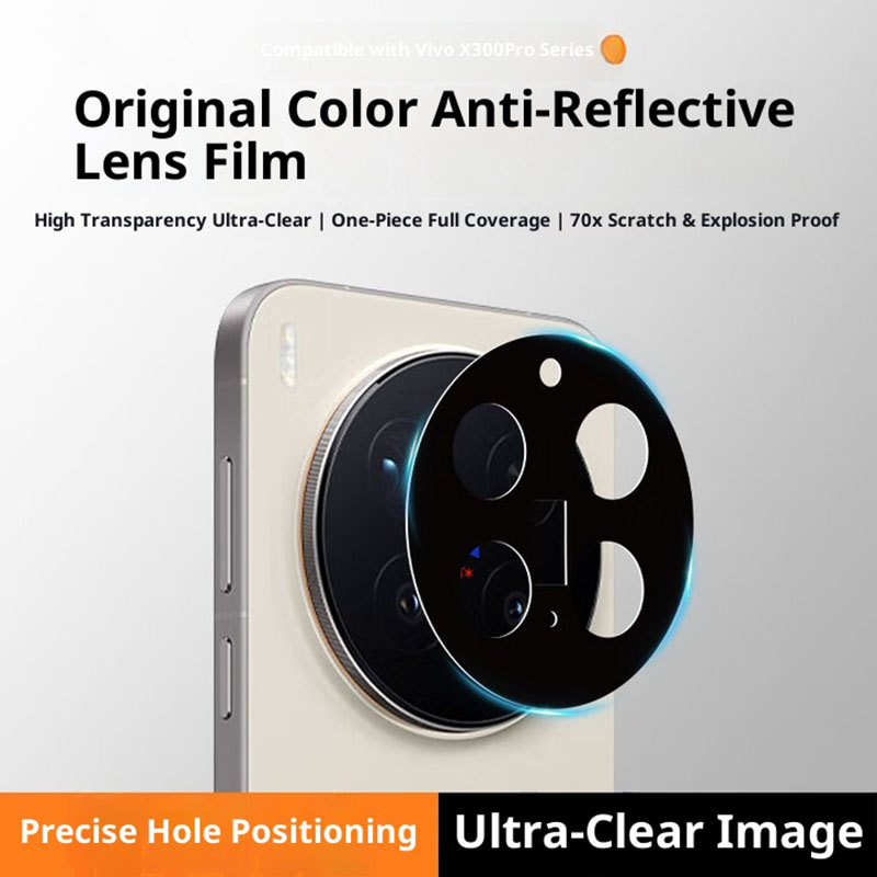 3D Back Tempered Glass Camera  - Photography Kit Vivo X300 ulasan dan harga