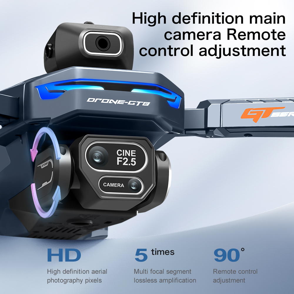 NEW GT8 HD RC Drone 4K Profess - Photography Pro ulasan dan harga