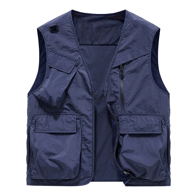 Men Large Size Summer Vest, Th - Photography Vest ulasan dan harga
