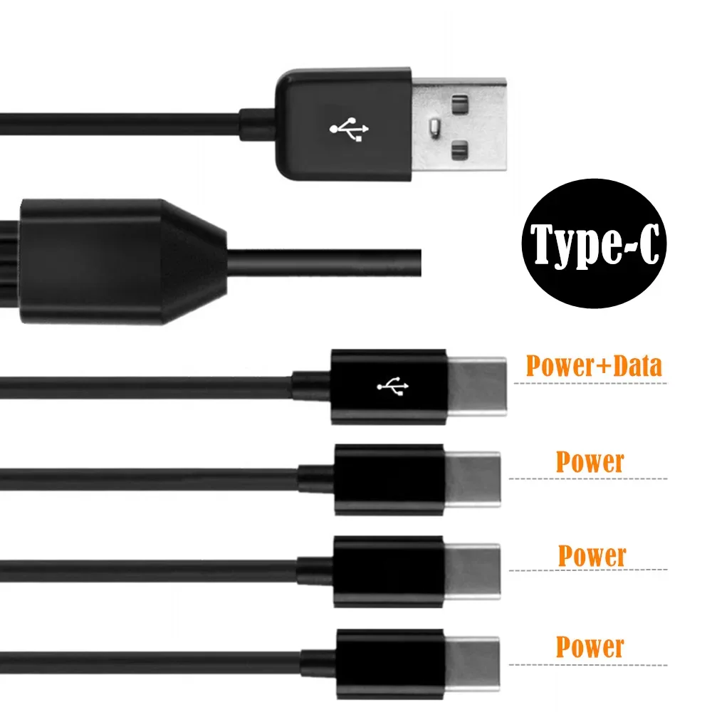 Type-C 1 To 4 6 Port Type C US - Photography Date ulasan dan harga