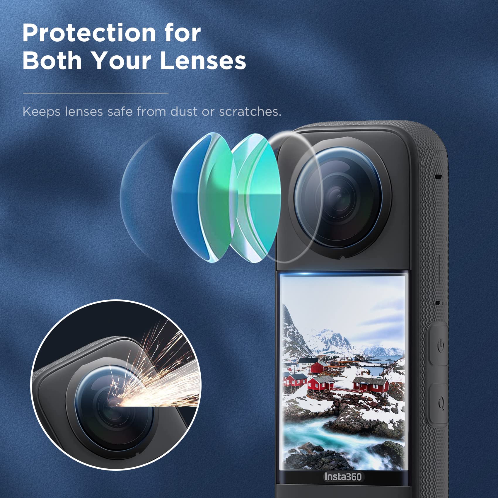 Lens Guard for Insta360 X3 Acc - Lens Case Pouch ulasan dan harga