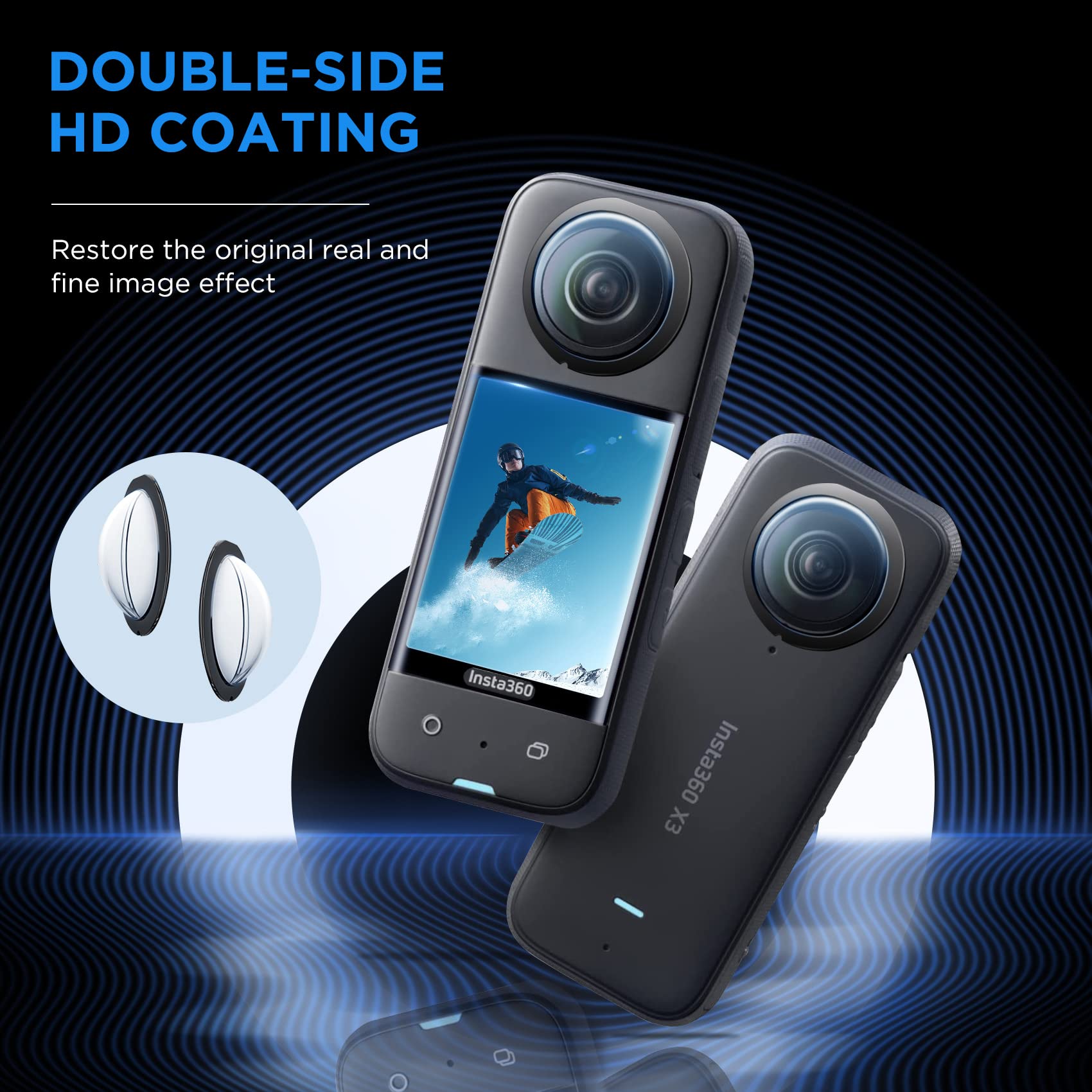 Lens Guard for Insta360 X3 Acc - Lens Case Pouch ulasan dan harga