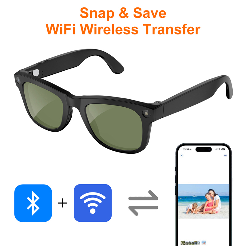 AI Smart Shooting Glasses 8MP  - Photography Unit ulasan dan harga