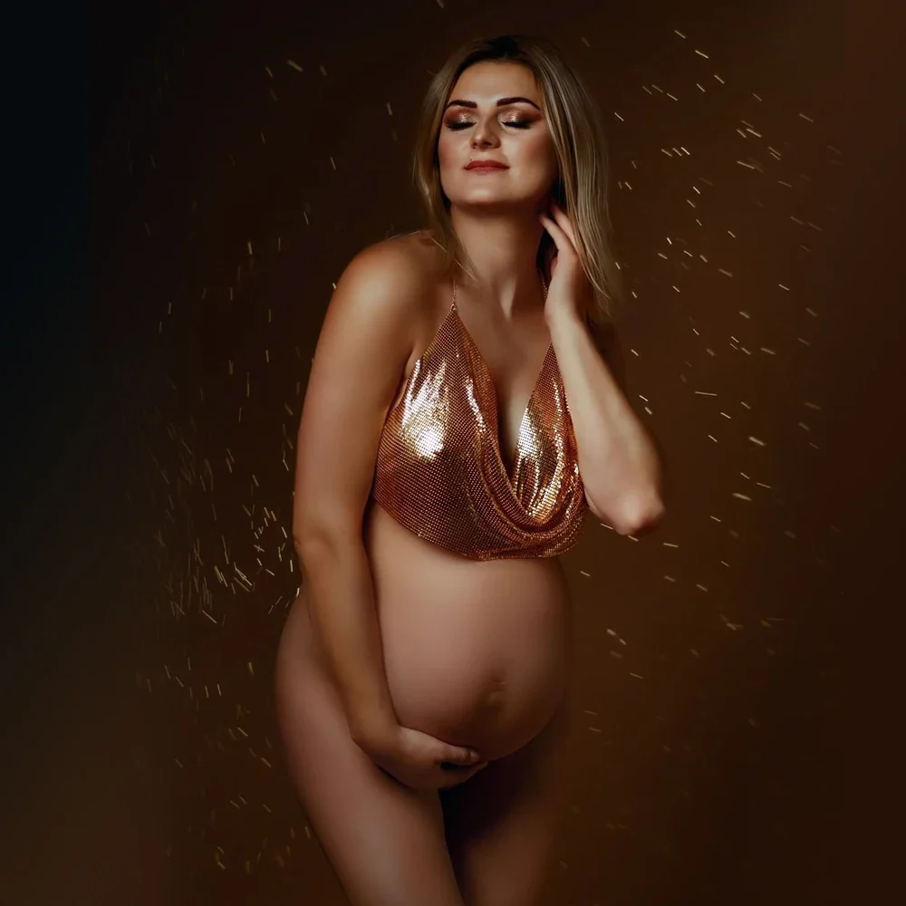 Sexy Chain Maternity Photograp - Photography Vest ulasan dan harga