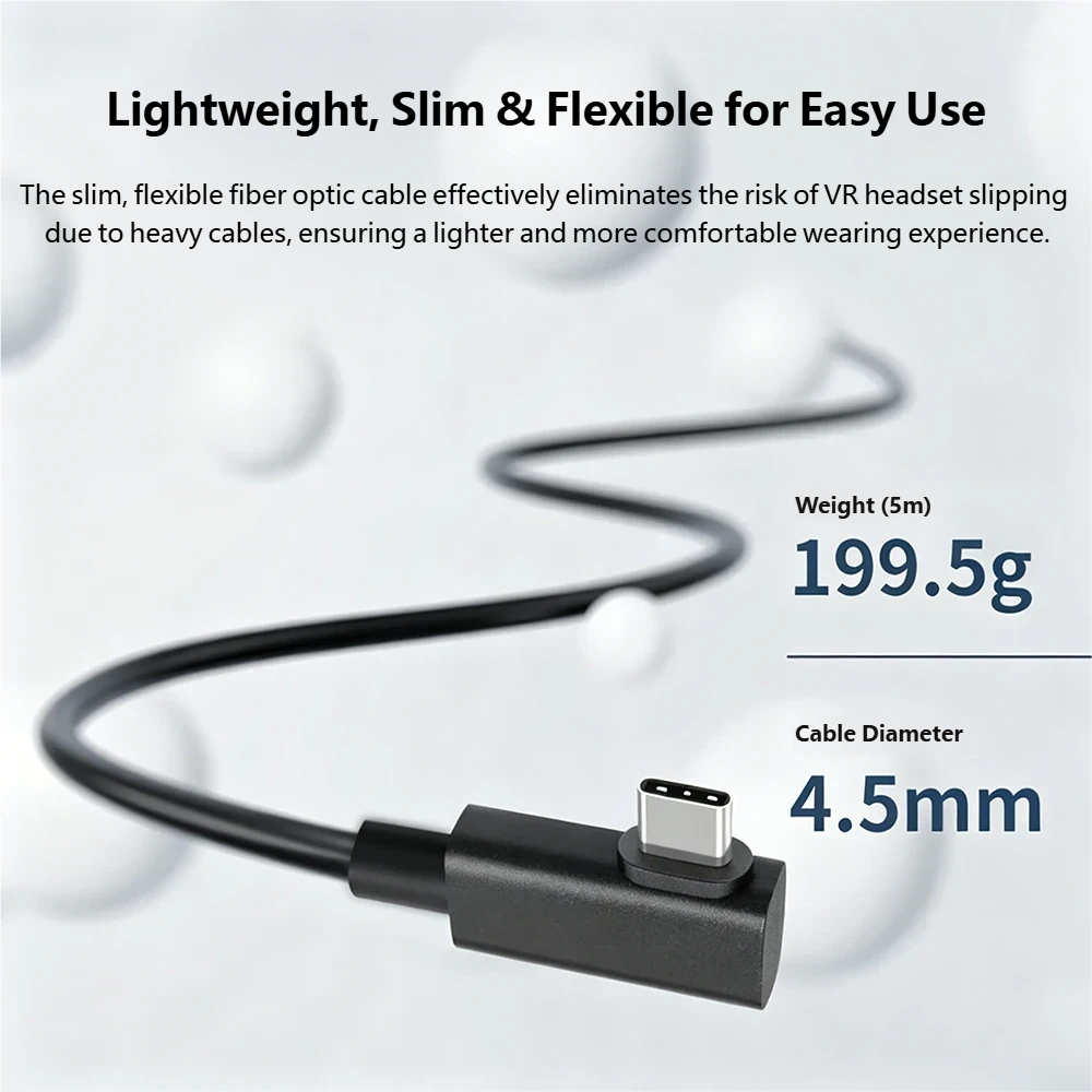 5m VR Link Fiber Optic Cable A - Photography Date ulasan dan harga