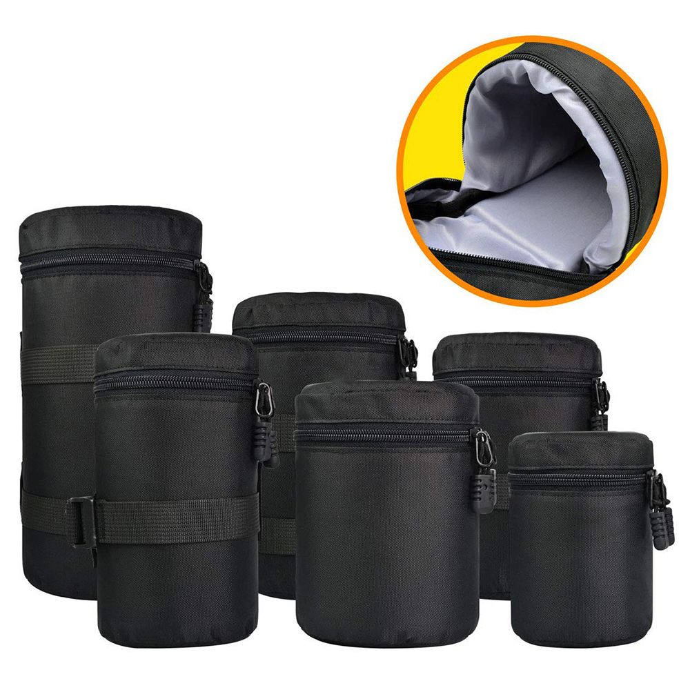 Deluxe Camera Lens Bag Waterpr - Lens Case Pouch ulasan dan harga