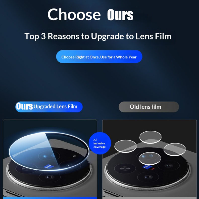 Full Glue Back Camera Lens Pro - Photography Kit Vivo X300 ulasan dan harga