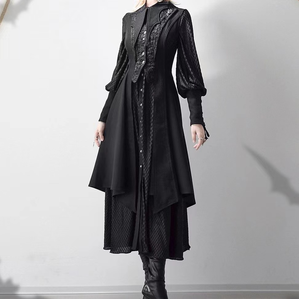 Dark Black Gothic Style Lolita - Photography Vest ulasan dan harga