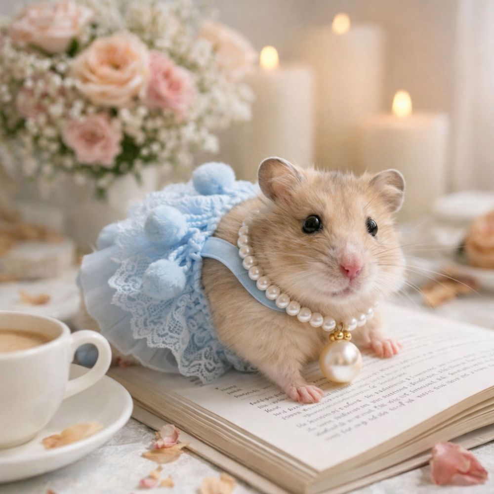Beautiful Hamster Lace Skirt w - Photography Vest ulasan dan harga