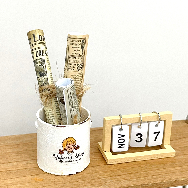 5Pcs Dollhouse Miniature Kraft - Photography Magazine ulasan dan harga