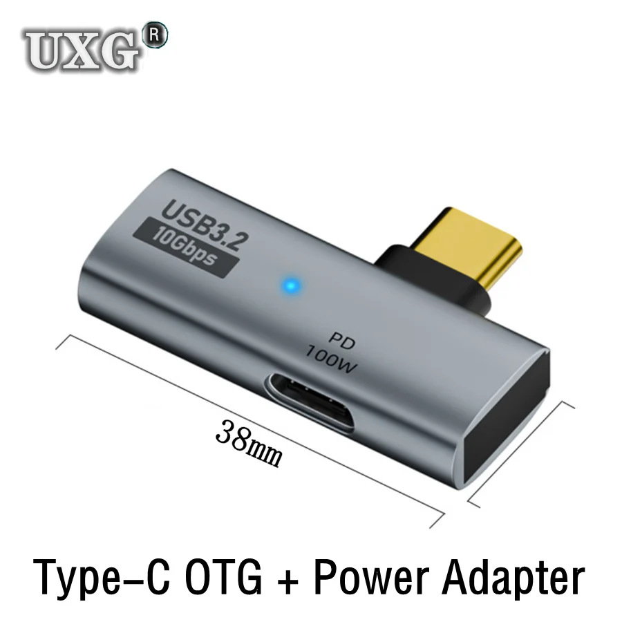 USB Type-C OTG Adapter with Po - Photography Date ulasan dan harga