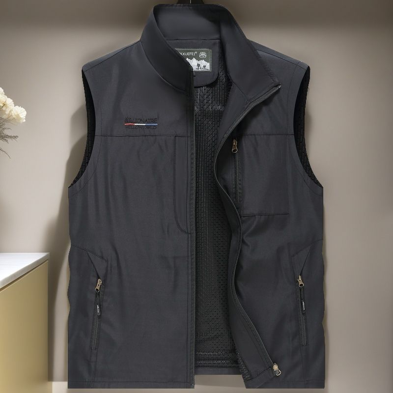 Men's Outdoor Multi-pocket Mes - Photography Vest ulasan dan harga