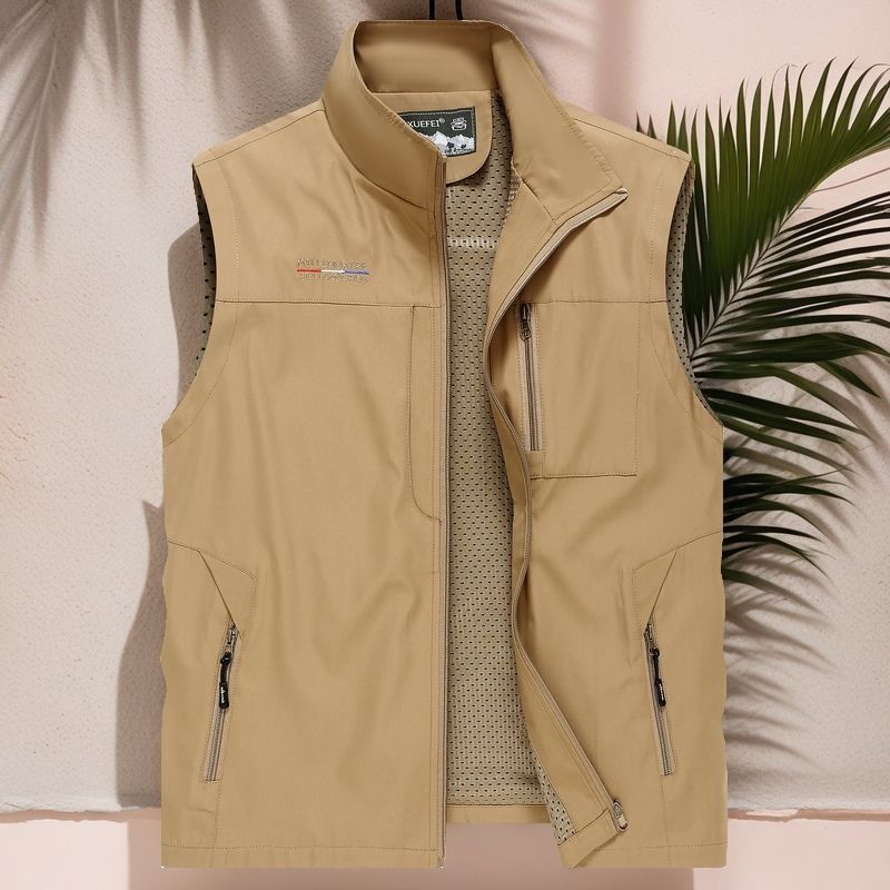 Men's Outdoor Multi-pocket Mes - Photography Vest ulasan dan harga