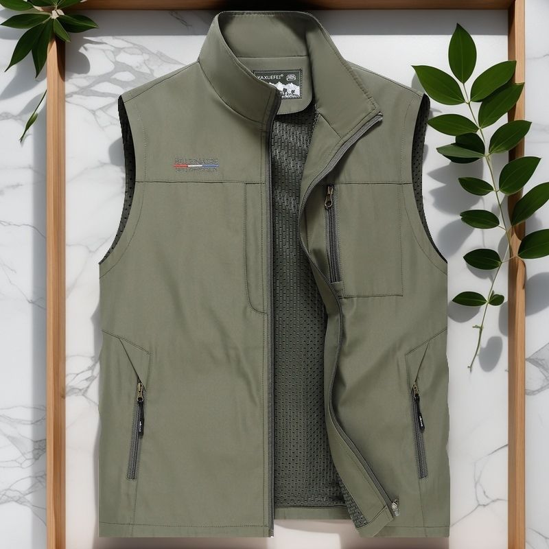 Men's Outdoor Multi-pocket Mes - Photography Vest ulasan dan harga