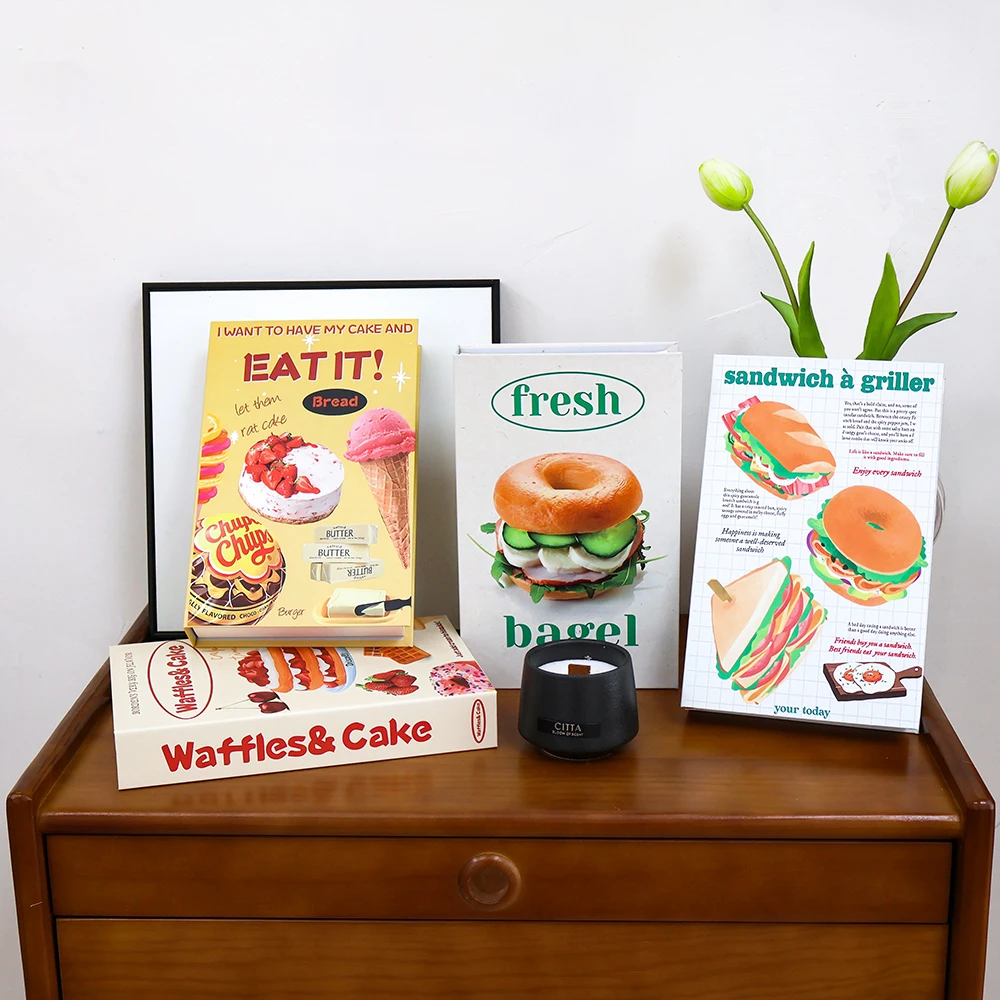 Food Fashion Fake Books Decor  - Photography Magazine ulasan dan harga