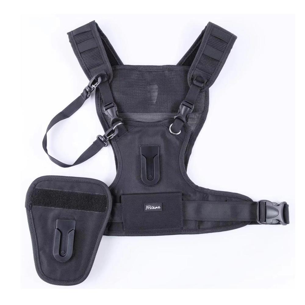 Carrying 2 DSLR Camera Double  - Photography Vest ulasan dan harga