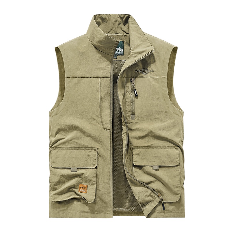 Men Outdoor Mesh Thin Waistcoa - Photography Vest ulasan dan harga