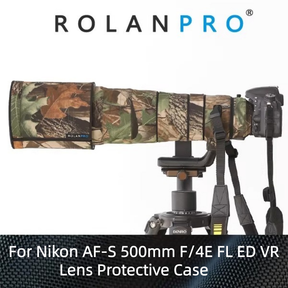 ROLANPRO Waterproof Lens Camo  - Lens Case Pouch ulasan dan harga