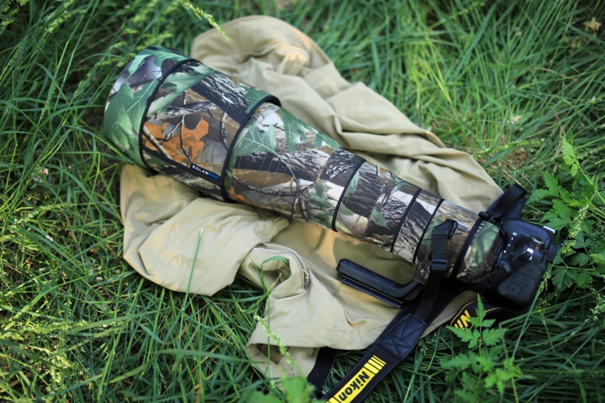 ROLANPRO Waterproof Lens Camo  - Lens Case Pouch ulasan dan harga