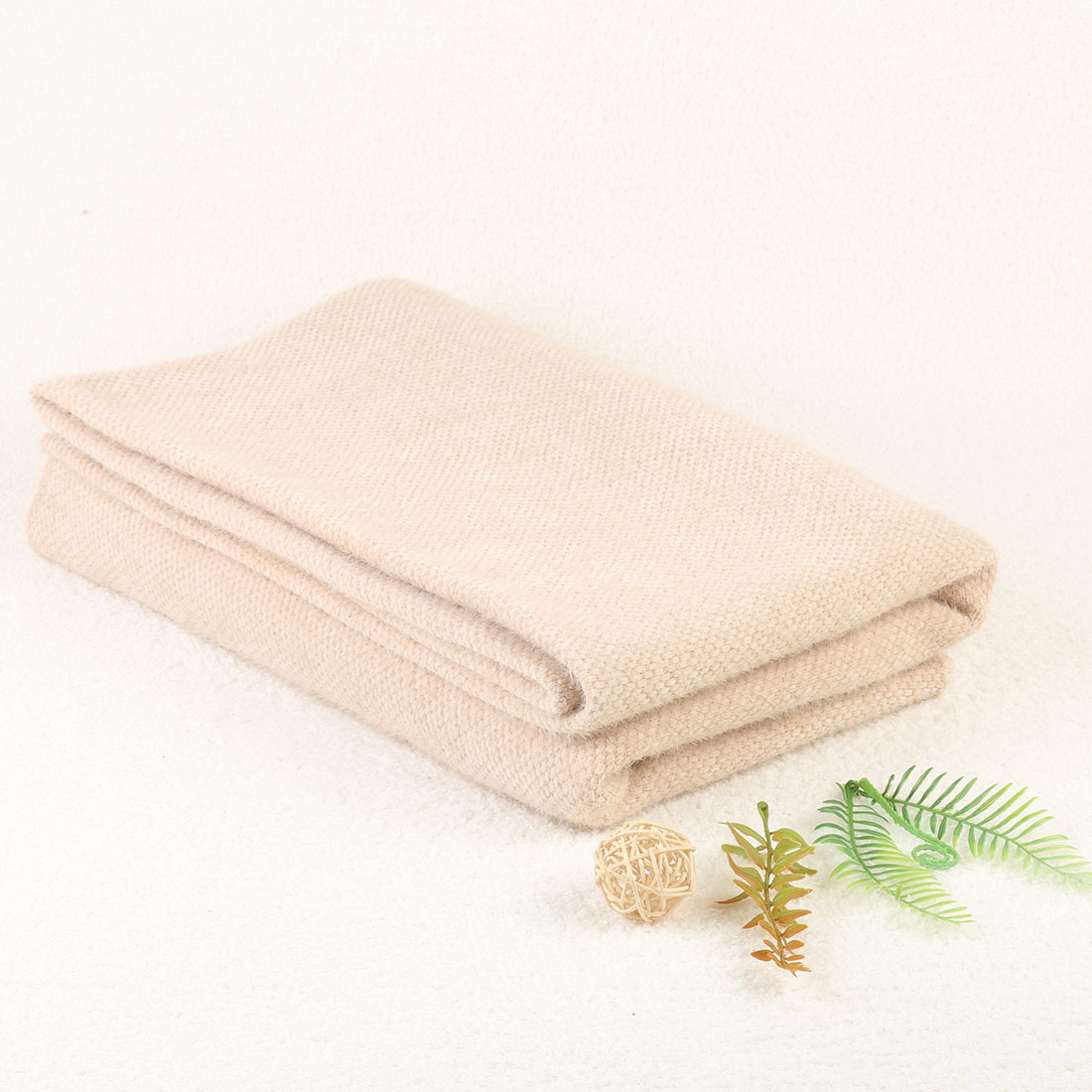 Soft Knitting Stripe Blanket N - Photography Newborn ulasan dan harga