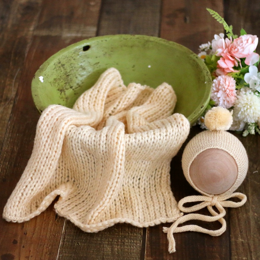 Mohair Knitted Baby Blanket wi - Photography Newborn ulasan dan harga