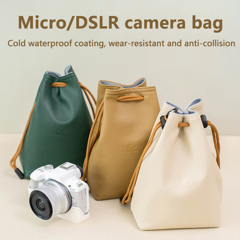 Camera Bag For Canon Nikon Fuj - Lens Case Pouch ulasan dan harga